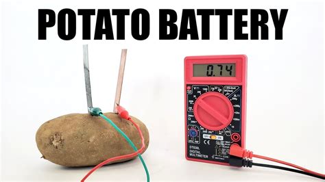 potato battery science project|Potato Battery Science Project .